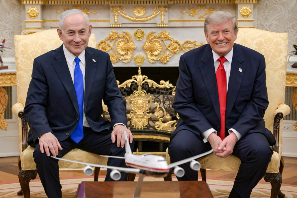 6 Israeli Prime Minister Benjamin Netanyahu meets US President Donald Trump at the White House in Washington, D.C., on Tuesday, July 28, 2026.jpg