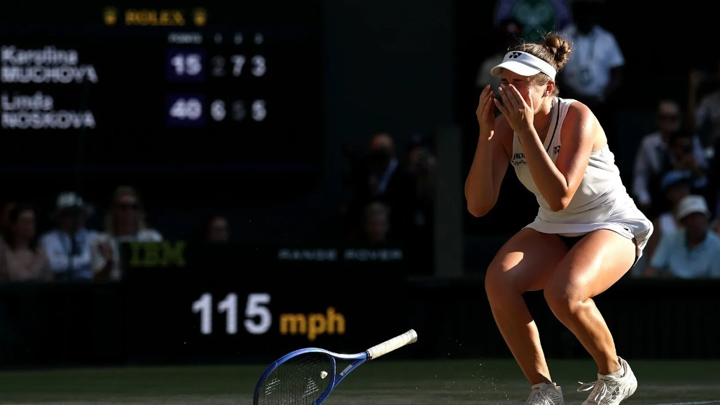 Wimbledon: Linda Noskova beats Karolina Muchova to win maiden Grand Slam title