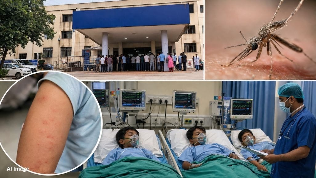 જામનગરમાં ચાંદીપુરા વાયરસનો કહેર: ત્રણ બાળકો G.G. Hospital માં દાખલ