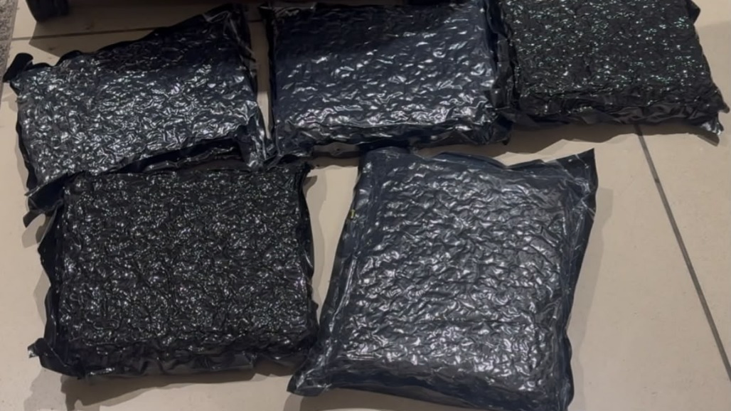 Black Polythene Bags Full of Marijuana Worth ₹5.3 Cr Seized At Ahmedabad Airport