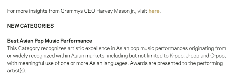 BTS Say No To Grammy Entry This Year As New Asian Pop Category Sparks Fan Debate