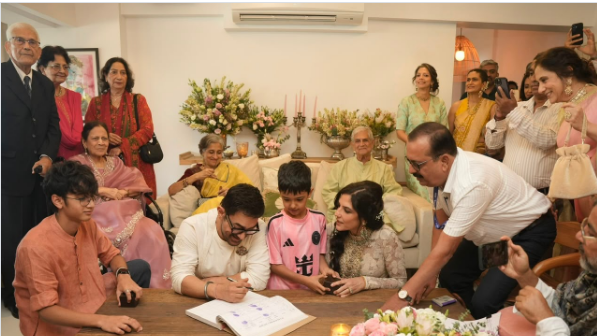 Aamir Khan Marries Gauri Spratt in Private Ceremony, Ties the Knot for Third Time