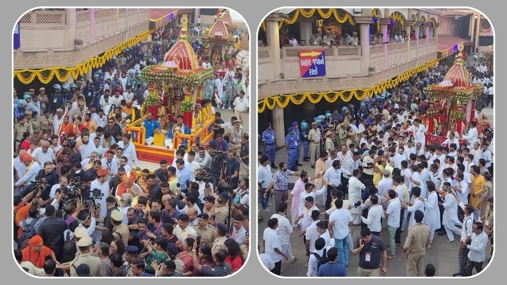 Lord Jagannath Embarks on Grand Rath Yatra in Ahmedabad