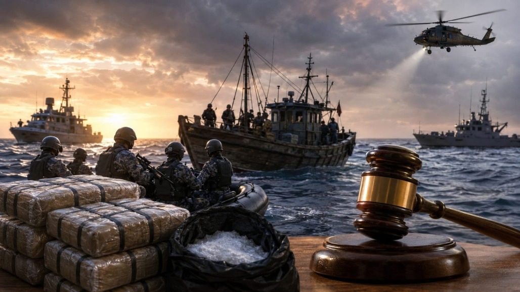 High-Sea Drug Bust Collapses in Court: Ahmedabad NIA Court Acquits All 7 Accused in 218 kg Narcotics Case, Convicts 6 Pakistanis for Illegal India Entry