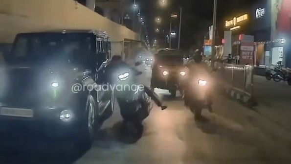 Video Shows SUV Hitting Multiple Bikes on Mumbai's Mira Road