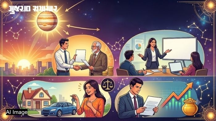 કરિયરમાં પ્રમોશન, અચાનક ધનલાભના યોગ...: મેષ-તુલા સહિત 4 રાશિના જાતકો માટે શરૂ થશે ગોલ્ડન ટાઈમ