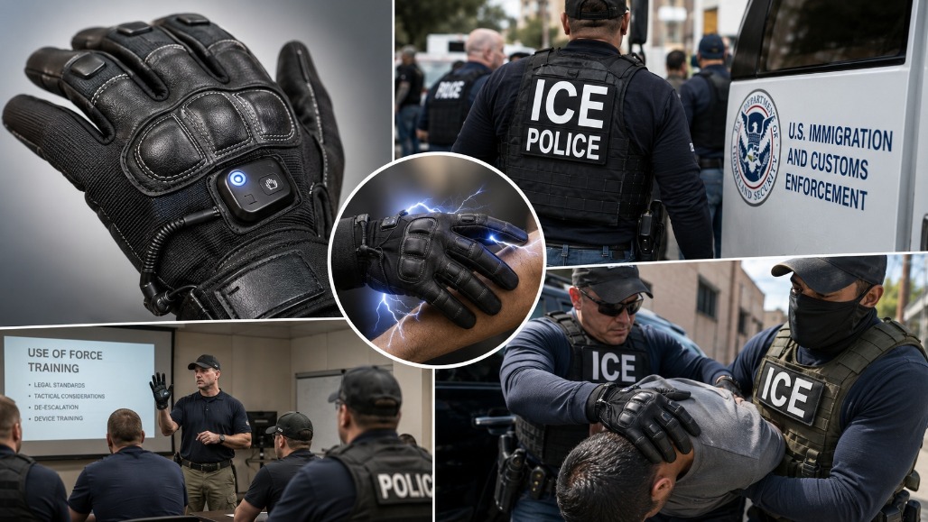 ICE Plans $20 Million Purchase Of Electric Shock Gloves For Officers Amid Civil Rights Concerns