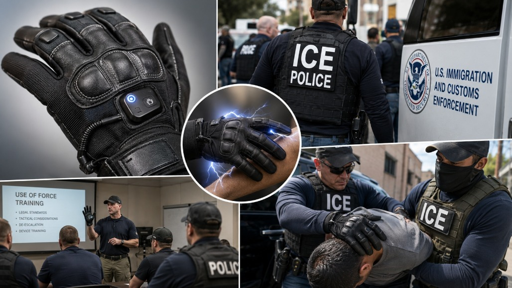 ICE Plans $20 Million Purchase Of Electric Shock Gloves For Officers Amid Civil Rights Concerns