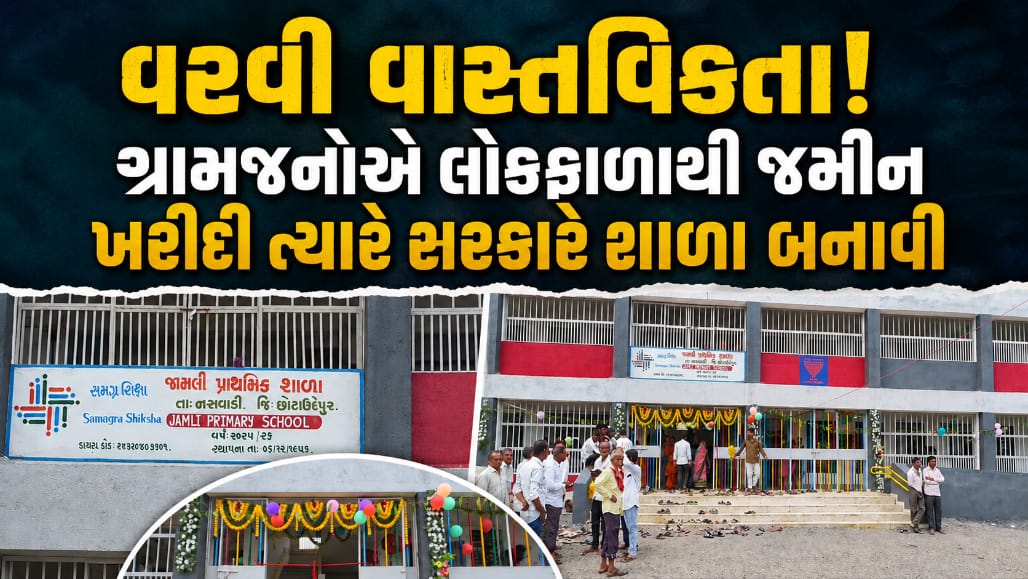 ગ્રામજનોએ જાતે જમીન ખરીદીને સરકારને દાનમાં આપી ત્યારે તંત્રએ શાળા બનાવી!
