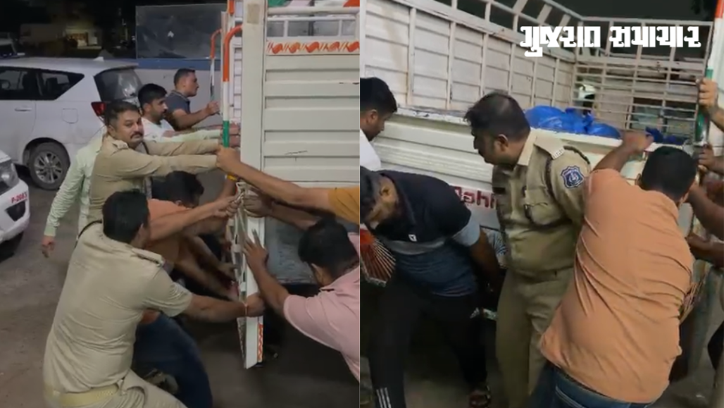 Hidden Compartment In Bolero Exposes Liquor Smuggling Bid; Sarkhej Police Seize Contraband Worth ₹4.04 Lakh