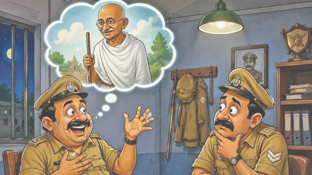 લઠ્ઠાકાંડ બાદ પોલીસનું બુટલેગરો સામે ગાંધીચિંધ્યા માર્ગે આંદોલન