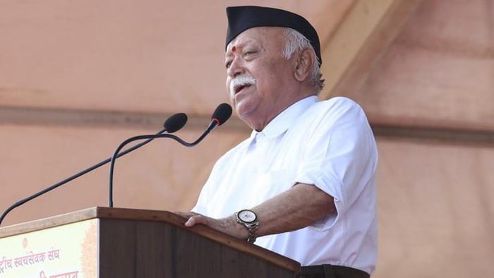 યુએસમાં ભાગવતના કાર્યક્રમનો વિરોધ, RSS પર પ્રતિબંધની માગ