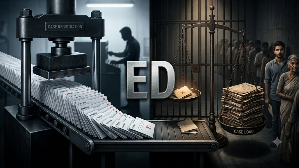 Data Don’t Lie: 2.5 Cases a Day, Under 1% Convicted: How ED’s Money Laundering Net Leaves Thousands in Legal Limbo