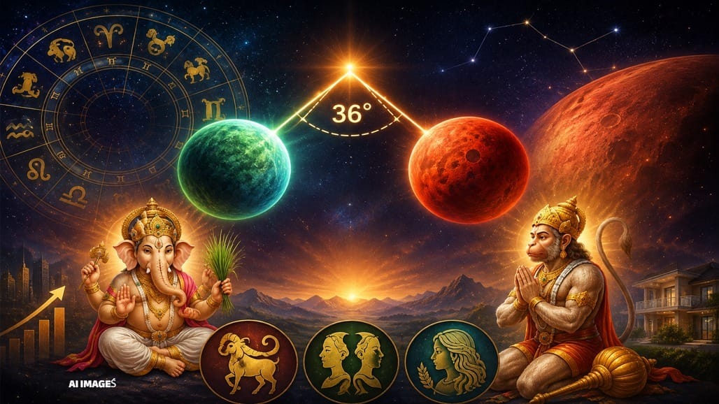 બુધ-મંગળના દશાંક યોગથી 3 રાશિઓને મળશે મોટી સફળતા