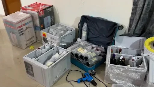 Liquor Worth ₹1.33 Lakh Concealed In Geysers, Inverter: Ahmedabad Police Arrest 24-Year-Old