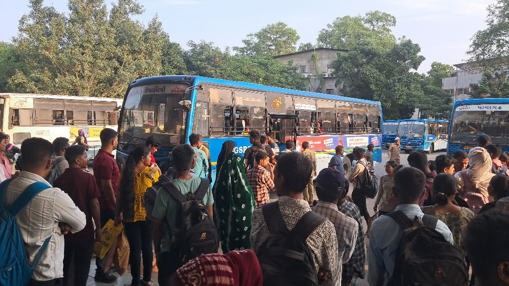 સેન્ટ્રલ બસ ડેપો ખાતે મુસાફરોની સુરક્ષામાં બેદરકારી