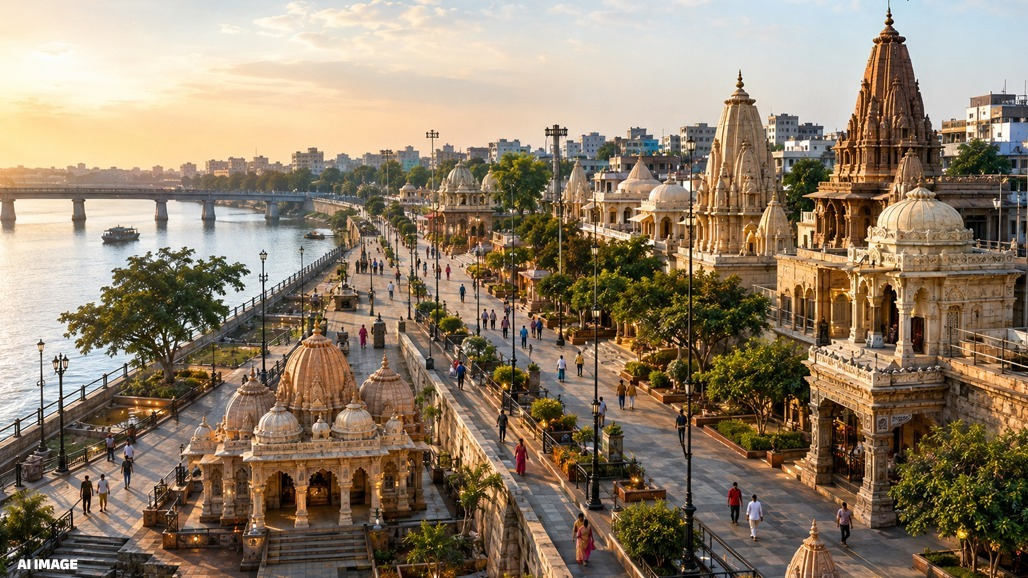 સાબરમતી કિનારે ટુરિઝમ ટેમ્પલ સર્કિટ, બે કિ.મી.માં 35 મંદિરના જીર્ણોદ્ધાર, 155 કરોડનો માસ્ટર પ્લાન