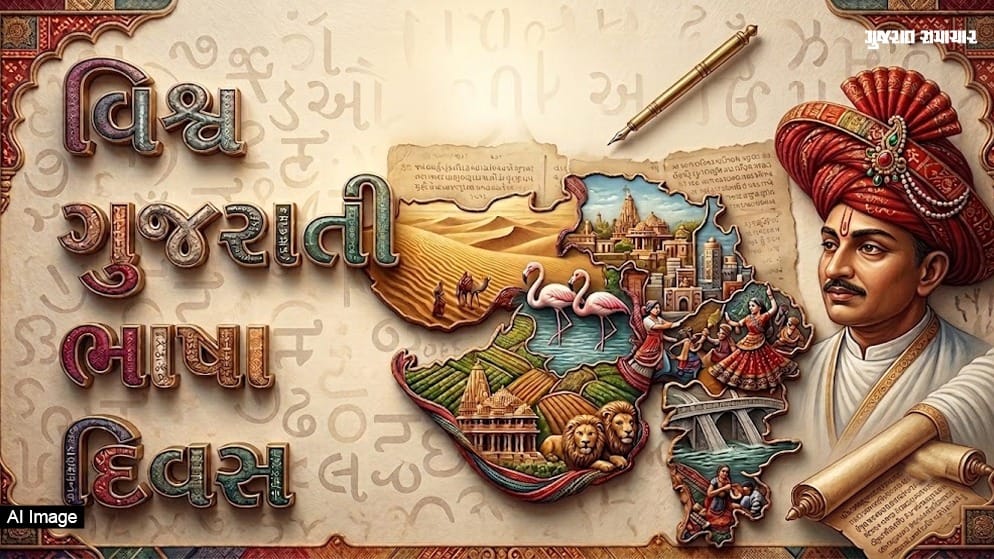 ગુજરાતીમાં સમાયેલા અનેક ભાષાના શબ્દો