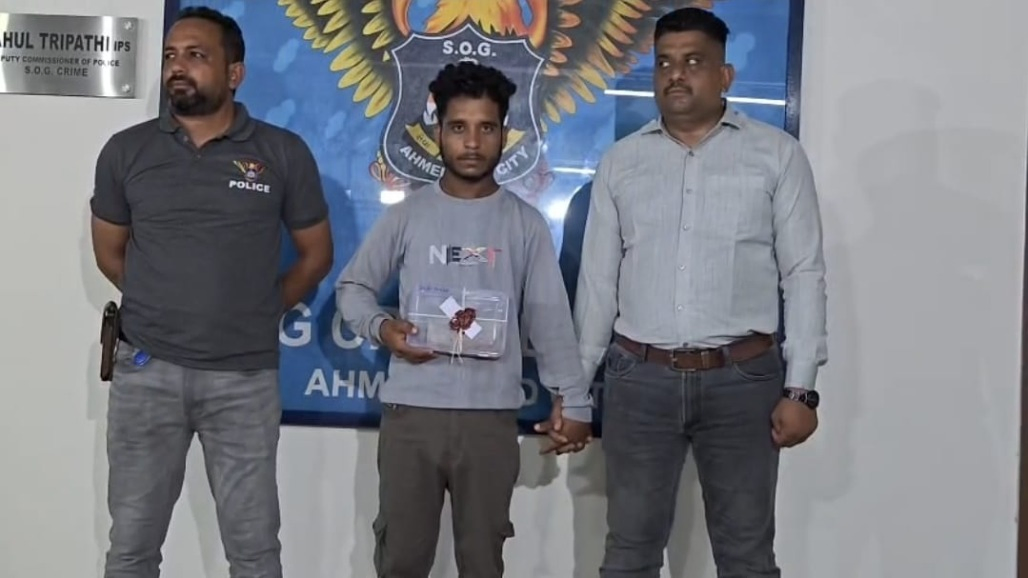 Ahmedabad SOG Arrests 22-Year-Old With MD Drug Worth ₹19.94 Lakh On Vatva-Isanpur Road
