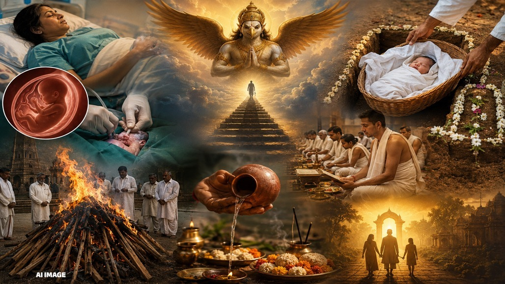 સગર્ભાના અંતિમ સંસ્કાર કેવી રીતે થાય? જાણો ગરુડ પુરાણમાં શું આપ્યો છે જવાબ