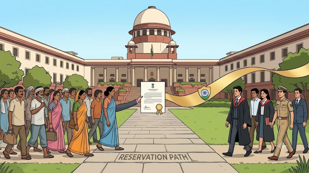Centre Tells Supreme Court Creamy Layer Rule Does Not Apply to SC/ST Reservation