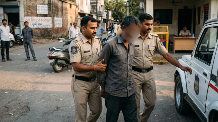 Man Held For Allegedly Molesting Minor Girl On Public Road In Vatva