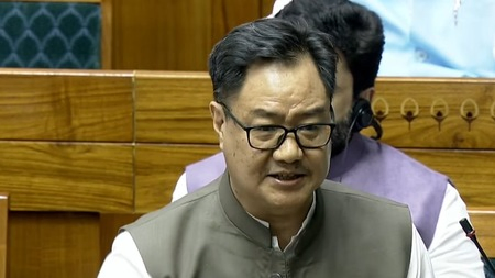 Lok Sabha Adjourned Amid NEET Protest Sloganeering; Rijiju Says Amit Shah Will Reply