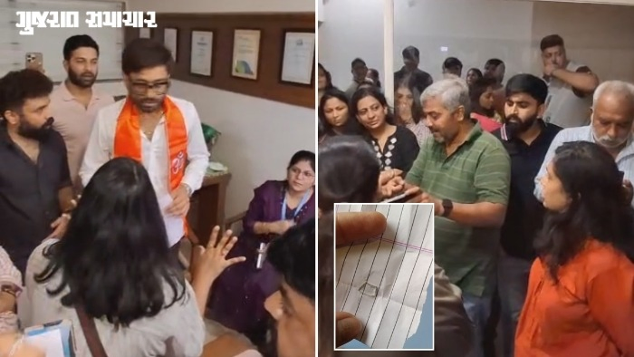 અમદાવાદ: શીલજની આનંદ નિકેતન સ્કૂલમાં વિવાદ, નાસ્તામાંથી કાચ નીકળતાં વાલીઓનો ભારે હોબાળો, DEOએ નોટિસ ફટકારી માંગ્યો ખુલાસો
