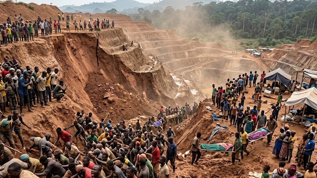 Tragedy at Zamboye: Artisanal Mine Disaster Kills Over 100 near Cameroon Border