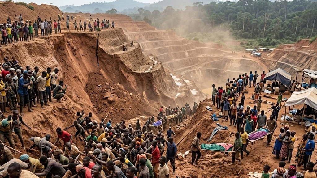 Tragedy at Zamboye: Artisanal Mine Disaster Kills Over 100 near Cameroon Border