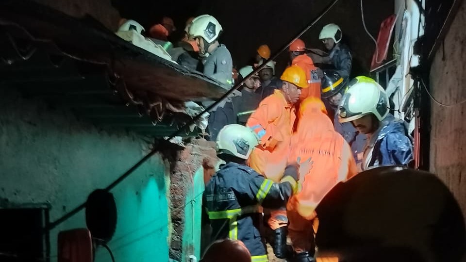 Mumbai Landslide: Two Dead, Several Trapped After Heavy Rain in Kurla