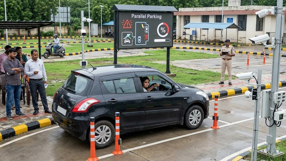 'Parallel Parking Disqualifies 80%': How Ahmedabad RTO's New AI Track Expelled Unskilled Drivers