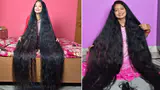 Uttarakhand Woman Renu Dhariyal Sets Guinness World Record With Nearly 9-Foot-Long Hair Uttarakhand Woman Renu Dhariyal Sets Guinness World Record With Nearly 9-Foot-Long Hair