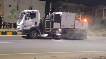AMC Chairman Flags Road Sweeper Machine After Video Shows Dust Being Blown Into Air