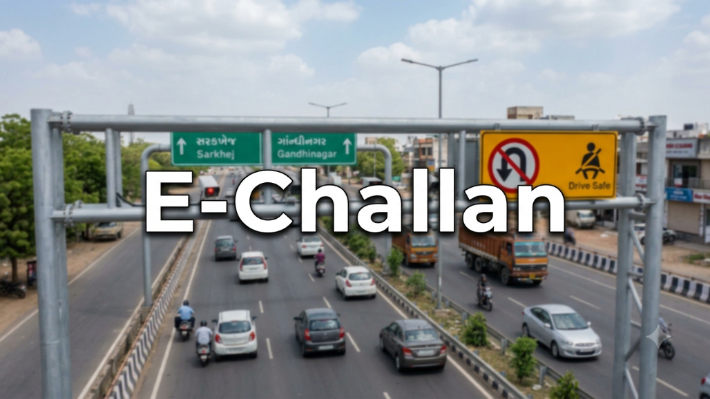 Gujarat Issues Over 51 Lakh E-Challans In 2026; Unpaid Traffic Fines Cross ₹493 Crore