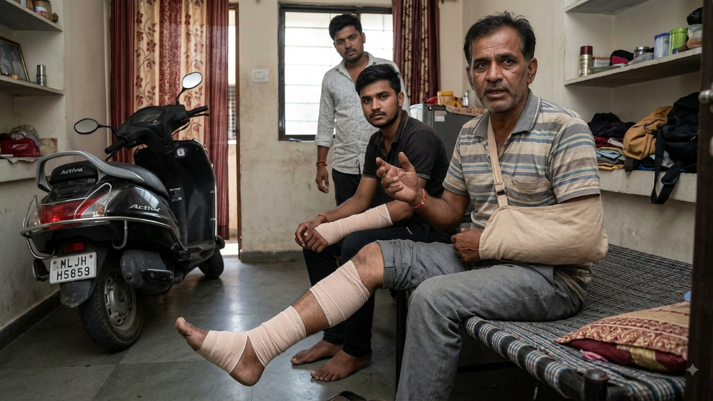 Two Brothers Allegedly Assault 52-Year-Old With Baseball Bats In Bapunagar