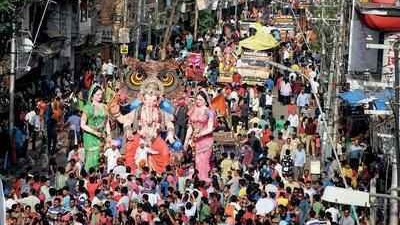 વડોદરામાં શ્રીજી ઉત્સવની પૂરજોશમાં તૈયારી,શનિ-રવિ દરમિયાન જૂનીગઢી સહિત 15થી વધુ આગમનયાત્રા નીકળશે