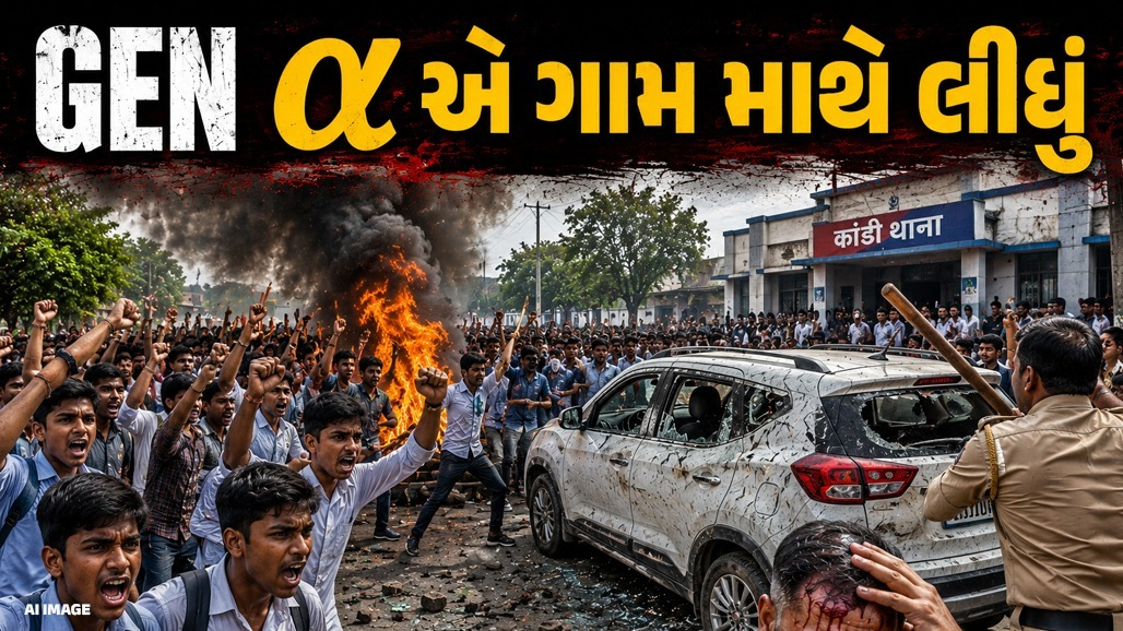 હવે Gen-આલ્ફા મેદાને: પ્રિય શિક્ષકની બદલી રોકવા સ્કૂલના બાળકોનું ત્રણ દિવસથી આંદોલન! પોલીસ સ્ટેશન પર પથ્થરમારો