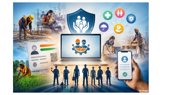 ઇ-શ્રમ પોર્ટલનાં 5 વર્ષ પૂર્ણ!