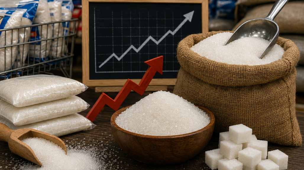 Sugar Prices Hit Record Highs Across India; Gujarat Retail Rates Touch ₹65-70 Per Kg Ahead Of Festive Season