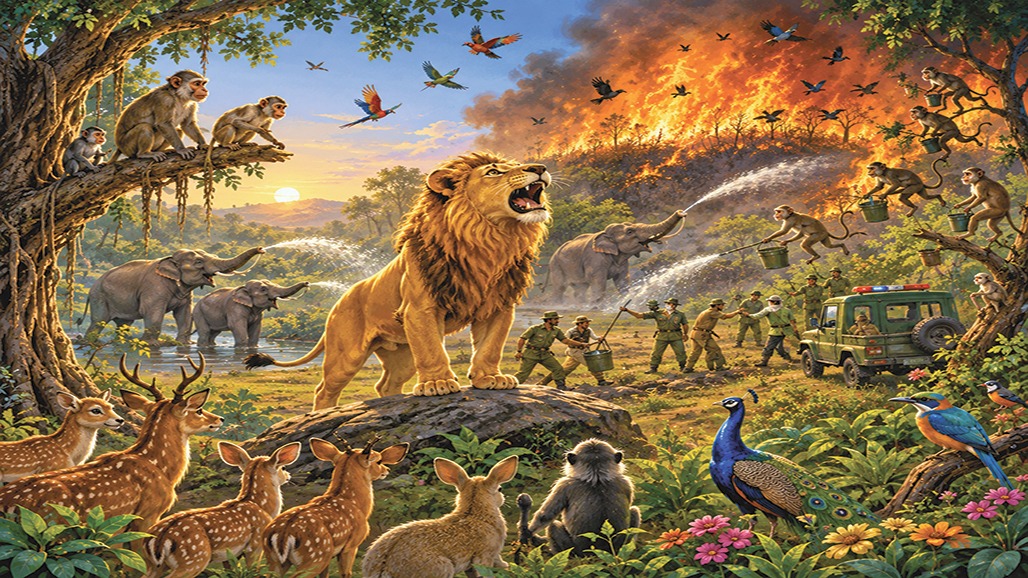 The Roar That Saved the Forest