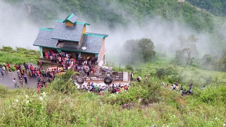 7 Killed, 11 Injured As Bus Plunges Into 100-Foot Gorge In Himachal Pradesh's Chamba