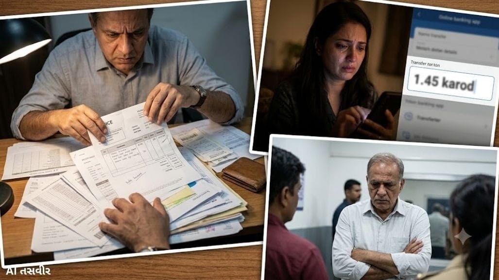 બિલ્ડીંગ મટીરીયલ કંપનીમાં કર્મચારી, પત્ની અને કાકાએ મળી ૧.૪૫ કરોડની ઉચાપત કરી