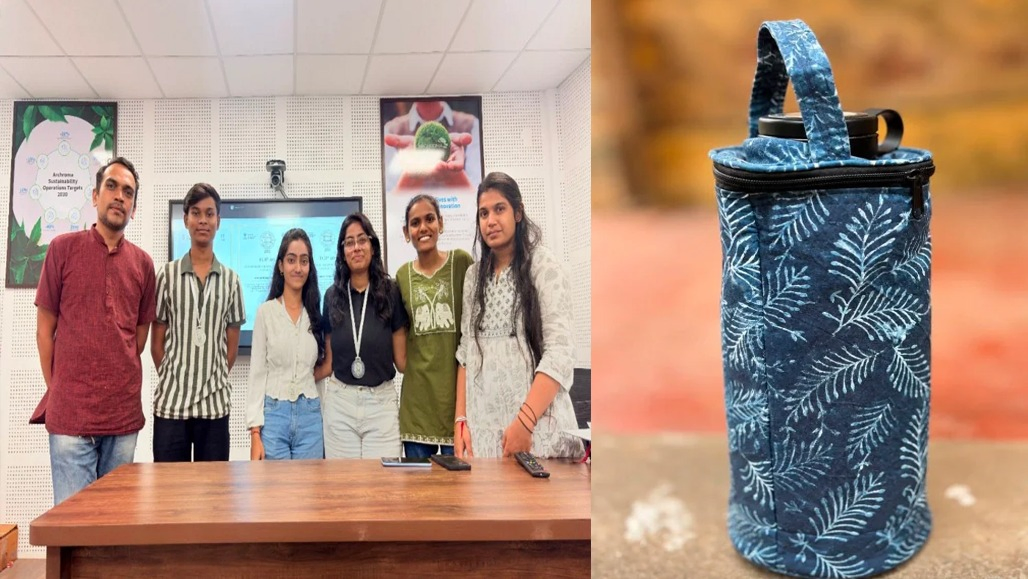 MSUના સંશોધકોને IITની હેકેથોનમાં સિલ્વર મેડલ, નારિયેળની છાલમાંથી થર્મલ ઈન્સ્યુલેટેડ બોટલ કવર બનાવ્યું