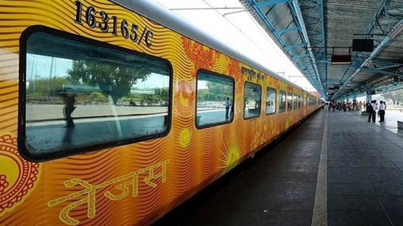 India’s First Branded Private Train To Run As ‘Sprite’ Tejas Express From August 19