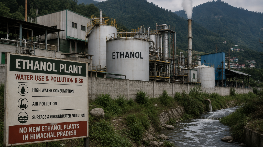 Himachal Pradesh to Bar New Ethanol Plants over Water and Pollution Fears