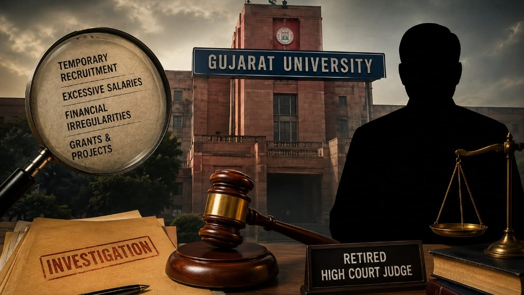 Gujarat University Hands Former Vice-Chancellor Probe to Retired High Court Judge After Committee Dispute