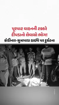 પૂરપાટ વાહનની ટક્કરે દીપડાનો લેવાયો ભોગ! કોડીનાર-સુત્રાપાડા હાઈવે પર દુર્ઘટના પૂરપાટ વાહનની ટક્કરે દીપડાનો લેવાયો ભોગ! કોડીનાર-સુત્રાપાડા હાઈવે પર દુર્ઘટના