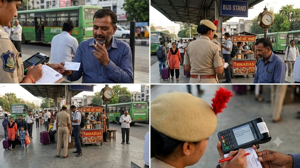 Over 31,000 Challans Issued, 35.24 Lakh Fine Collected for Violating the Smoking Ban in Public Places in Gujarat