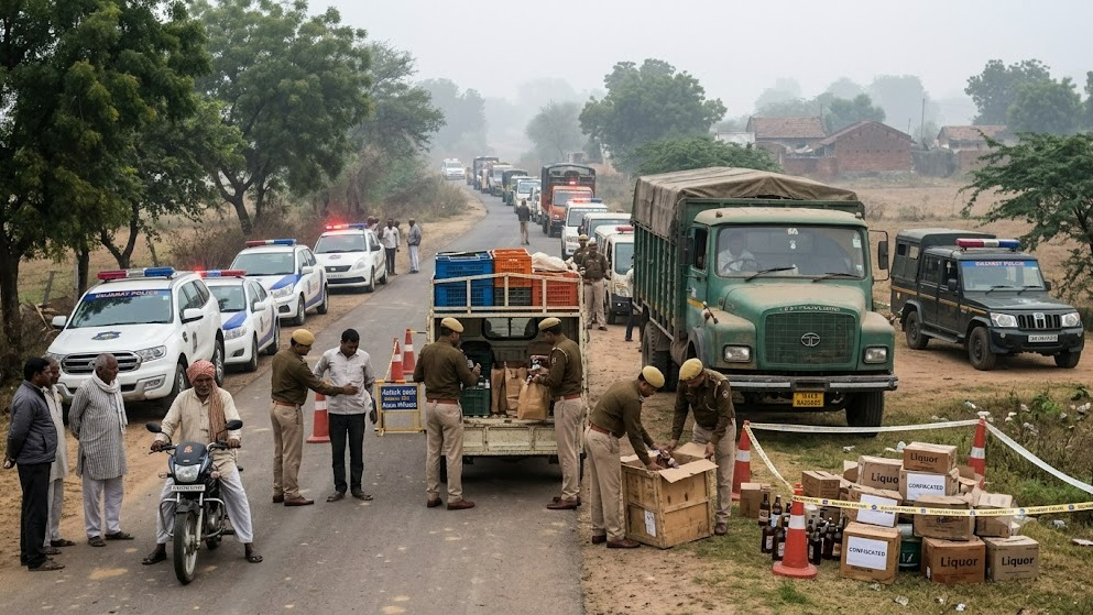 Ahmedabad Rural Police Intensify Checks After Bhavnagar Spurious Liquor Deaths; 177 Cases Registered